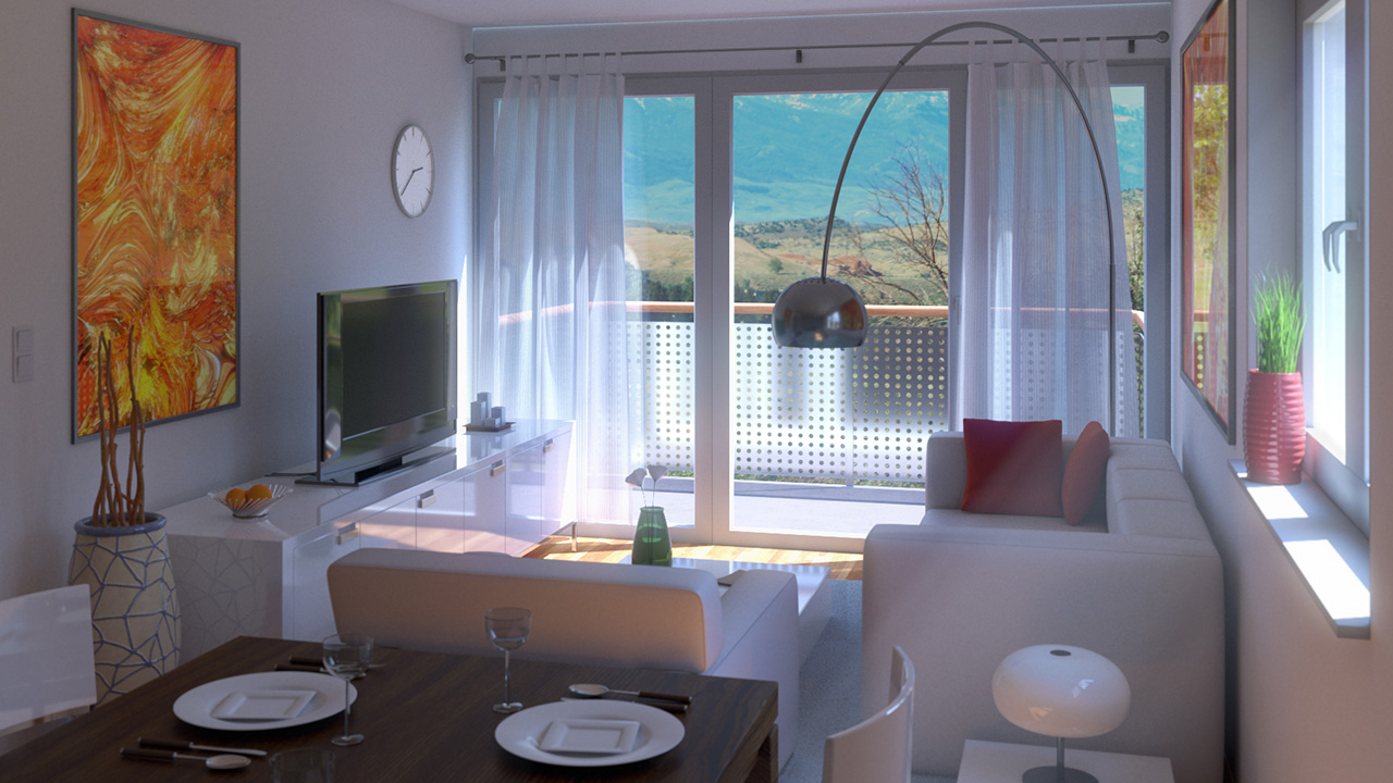 3ds Max Architektur-Visualisierung