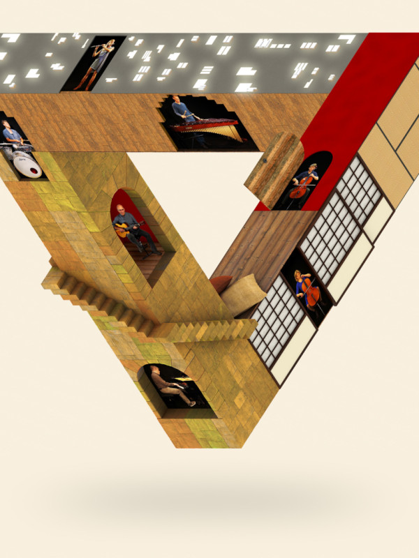 Kunstvolle Hintergrundwelten für Live-Konzert "miRatio"