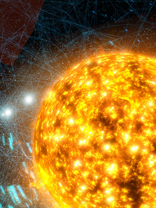 Wissenschafts-Visualisierung für ESA